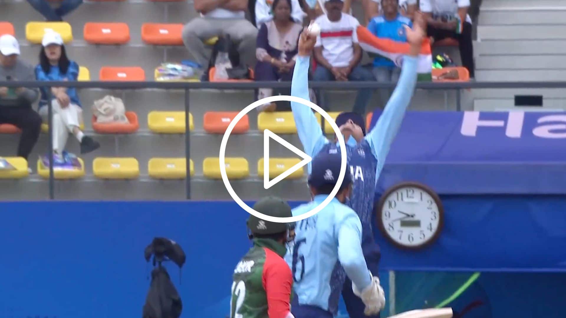 [Watch] Yashasvi Jaiswal Takes A Sharp Slip Catch In Asian Games Semifinal